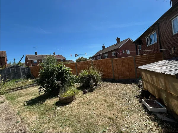 Garden fence replacement completed